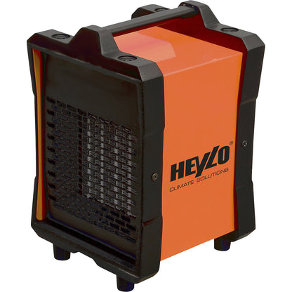 Heylo DE 2 XL electric heater, 230 V/50 Hz/single phase, LxWxH 185 x 180 x 280 mm.