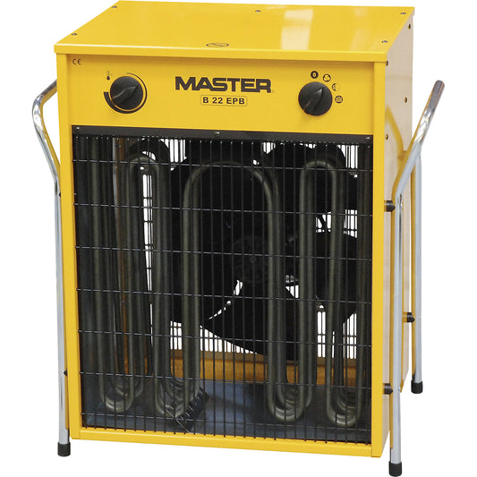 B Master electric heater, 400 V/50 - 60 Hz/3 phases, LxWxH 350 x 540 x 590 mm.
