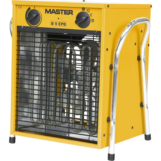 B Master electric heater, 400 V / 50 Hz, LxWxH 340 x 420 x 440 mm.