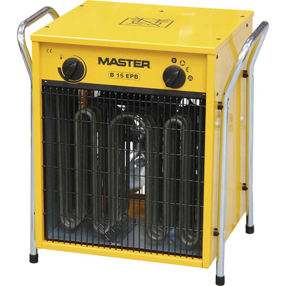 B Master electric heater, 400 V / 50 Hz, LxWxH 350 x 470 x 490 mm.