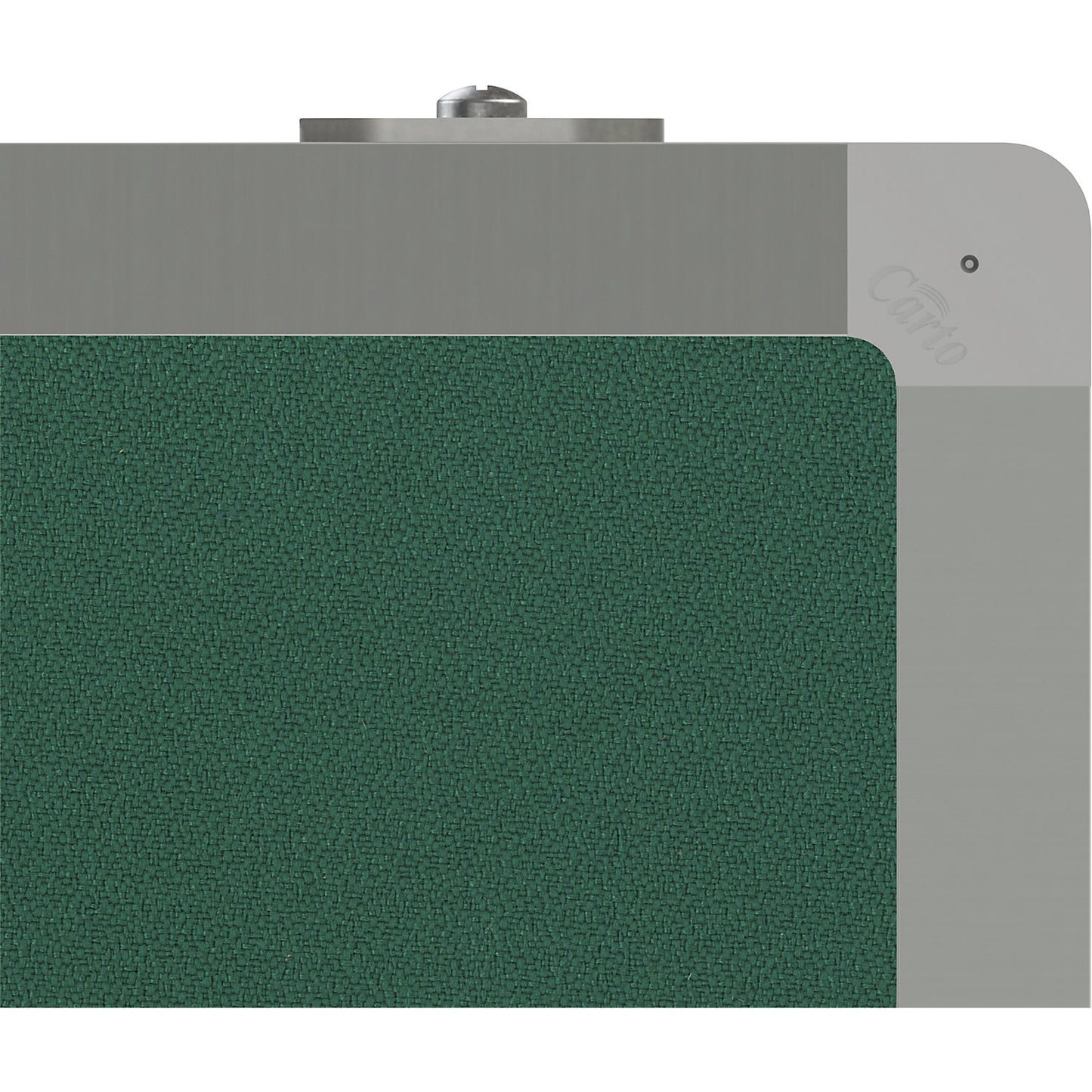Presentation board, folding and mobile, HxWxD 1905 x 3040 x 500 mm, green.
