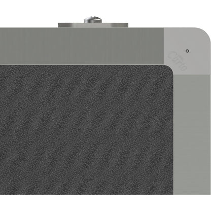 Presentation board, folding and mobile, HxWxD 1905 x 3040 x 500 mm, charcoal.