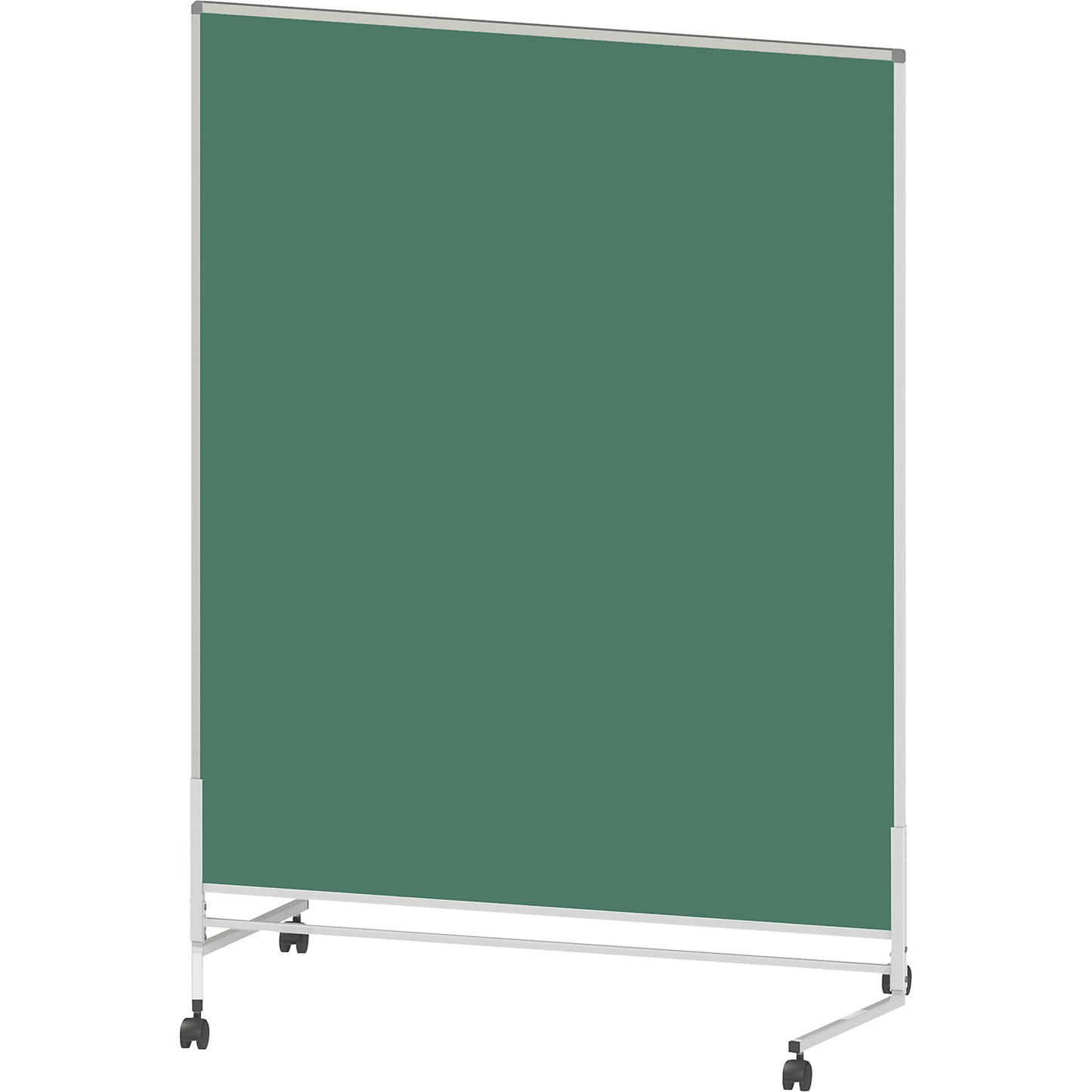 Display panel, mobile, fabric, both sides, green, WxH 1200 x 1500 mm.