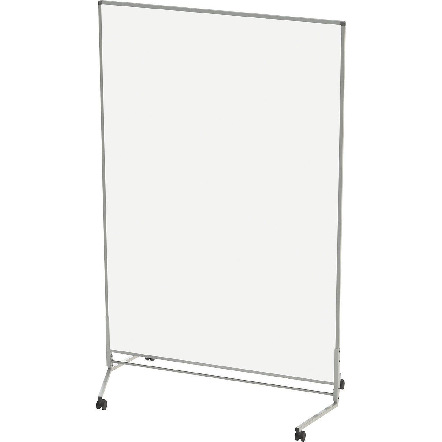 Display panel, mobile, fabric, both sides, white, WxH 1200 x 1800 mm.