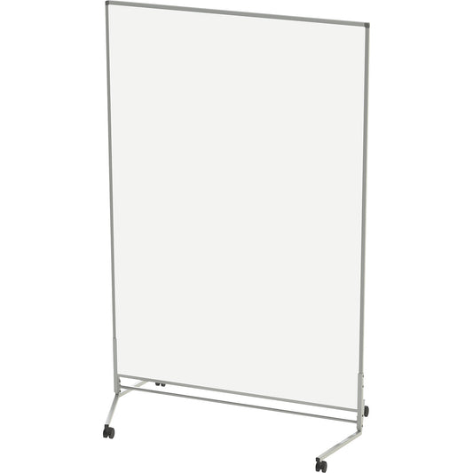 Display panel, mobile, fabric, both sides, white, WxH 1200 x 1800 mm.