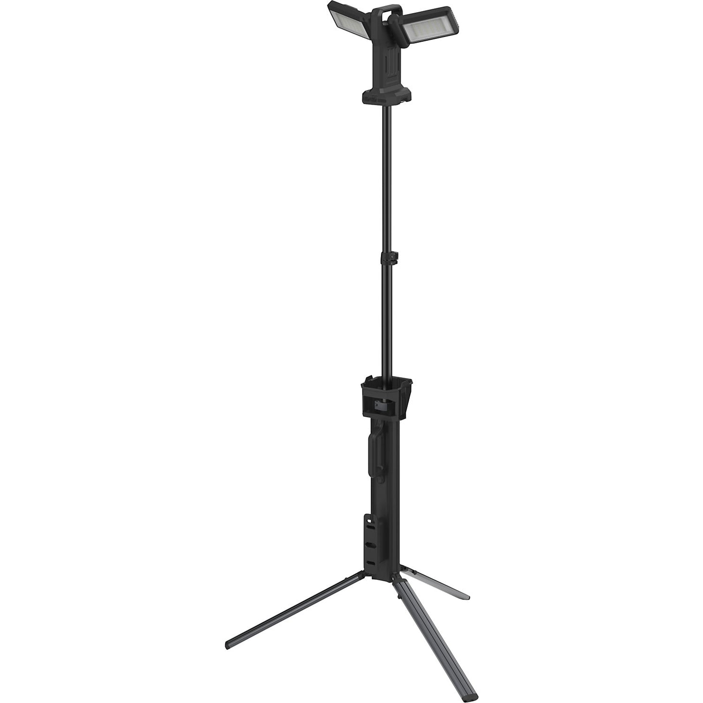 WL11500R rechargeable LED work spotlight, 11500 lm, black, LxWxH 148 x 215 x 850 mm.