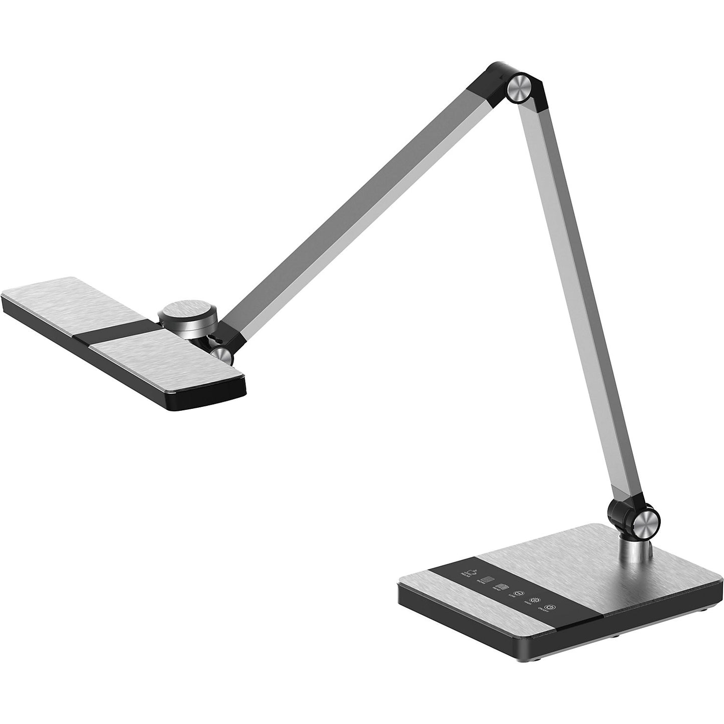 Nimbus LED desk lamp, dimmable, silver, 600 lm.