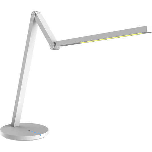 Cascade LED desk lamp, dimmable, white, 450 lm.