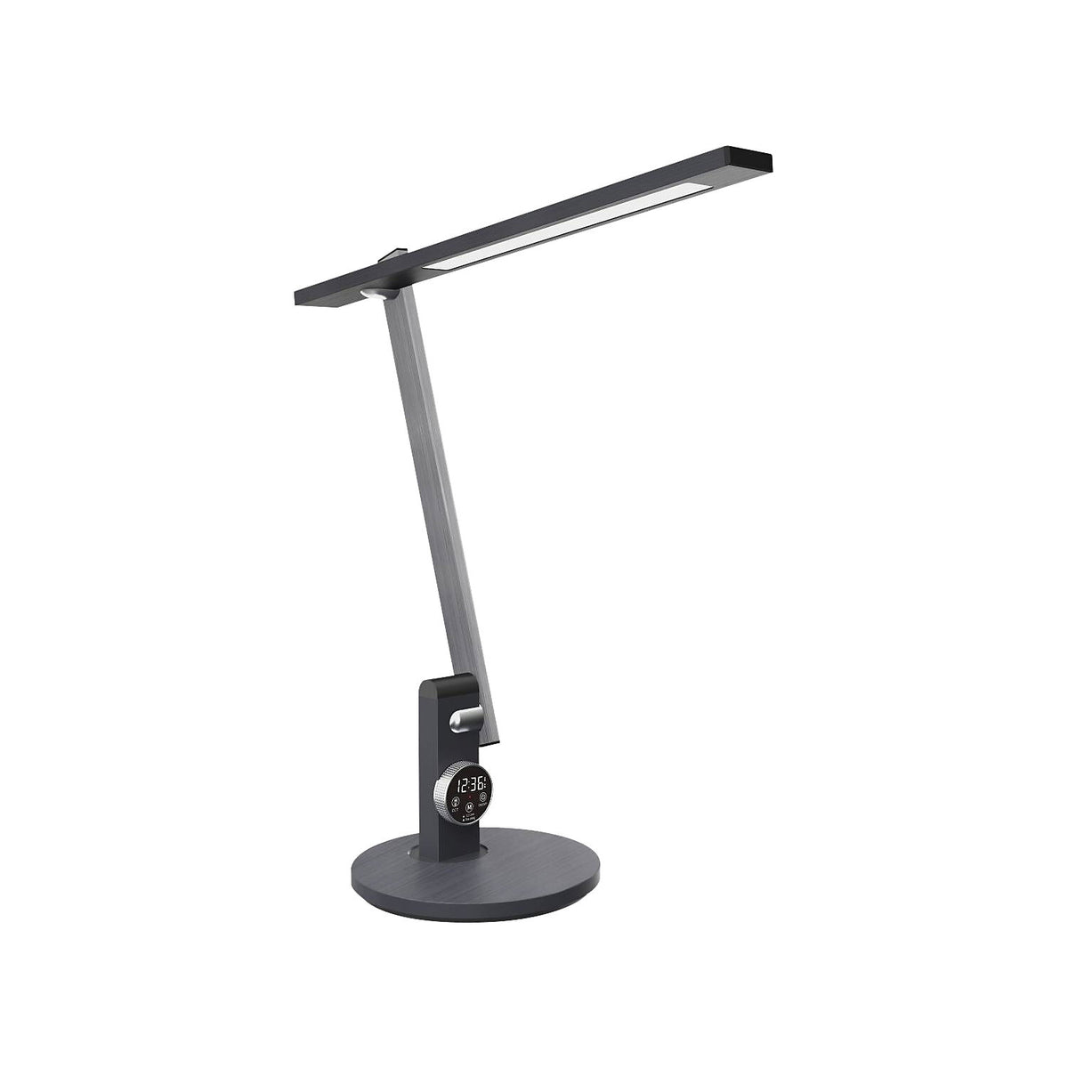 Beam LED desk lamp, dimmable, dark grey, 560 lm.