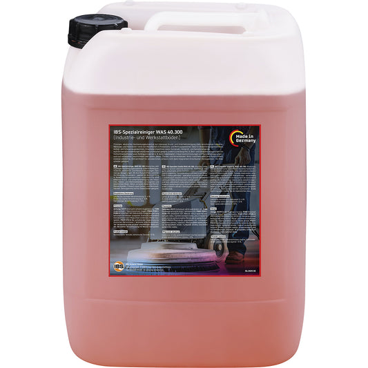 WAS 40.300 floor cleaning agent, pH value < 11.5, 20 l canister.