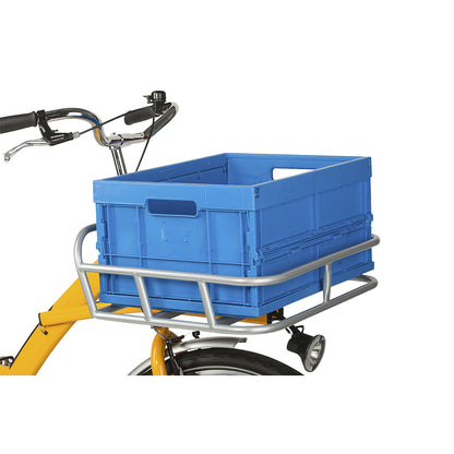 Folding box, for front bicycle rack, LxW 475 x 355 mm.