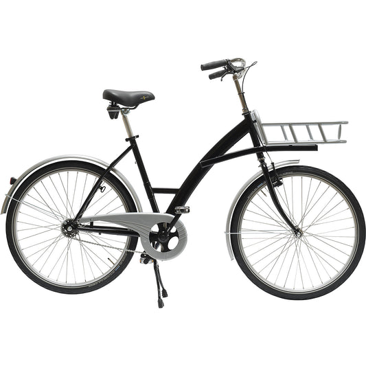 BASIC company bicycle, steel, max. load 140 kg, black.