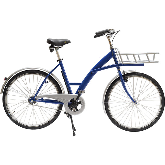 BASIC company bicycle, steel, max. load 140 kg, blue.
