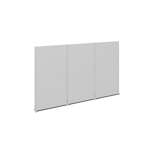 Acoustic partition, office/industry, individual partition walls, LxWxH 3030 x 276 x 2000 mm.