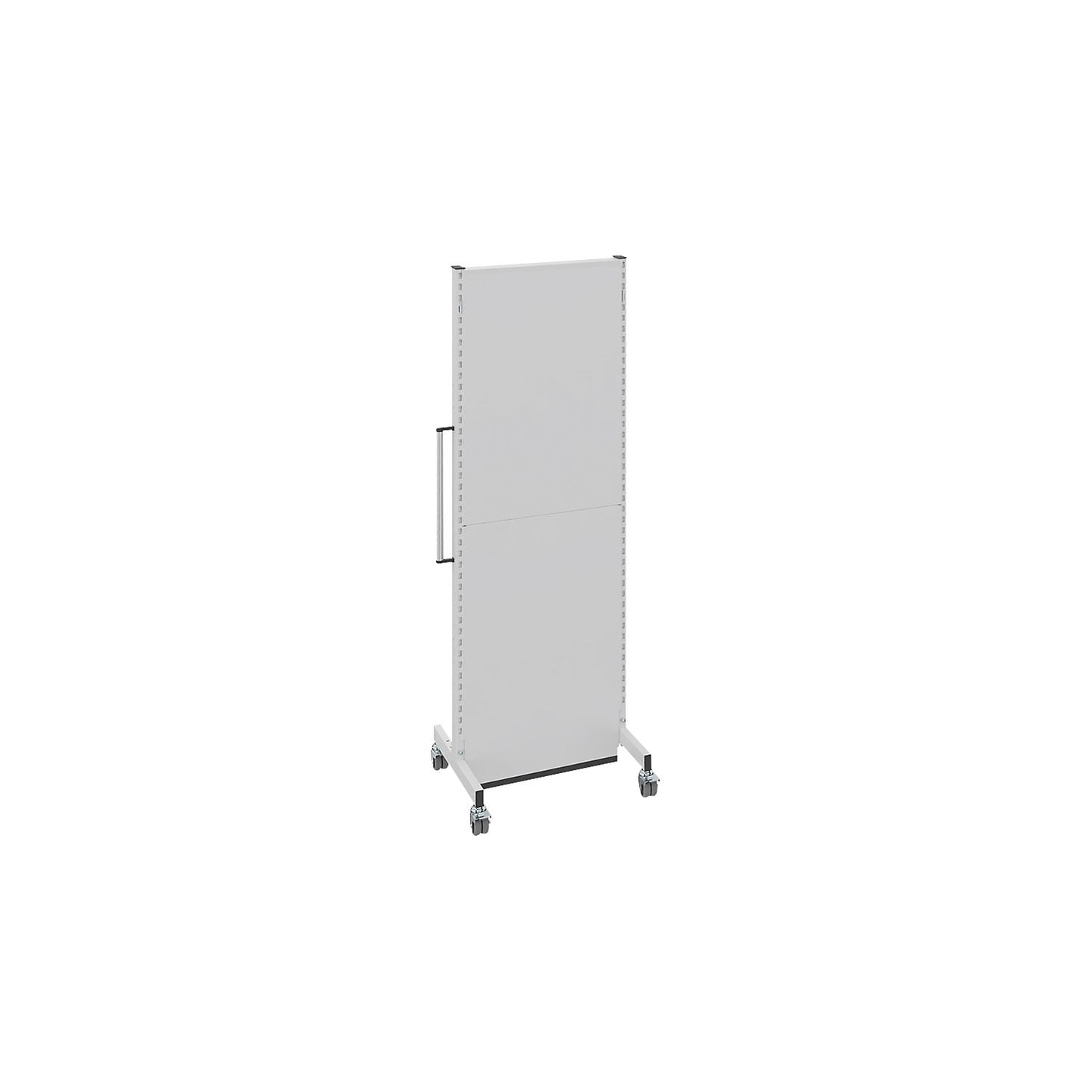 Mobile acoustic divider, for industry and office, LxWxH 625 x 740 x 2021 mm.