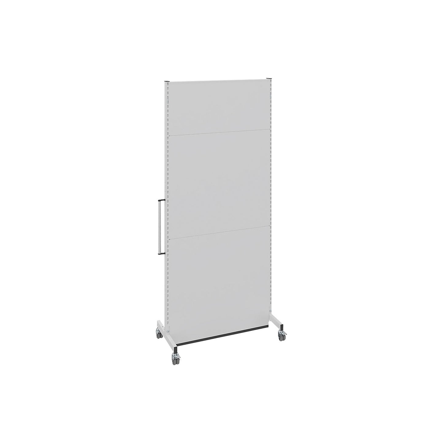 Mobile acoustic divider, for industry and office, LxWxH 1000 x 740 x 2521 mm.
