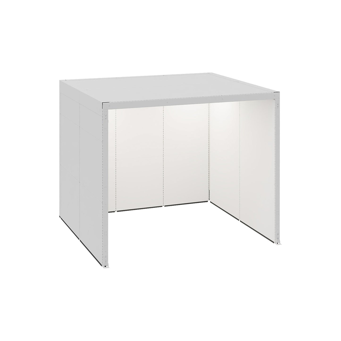 Open office cabin, office / industry, LxWxH 3230 x 2630 x 2610 mm.
