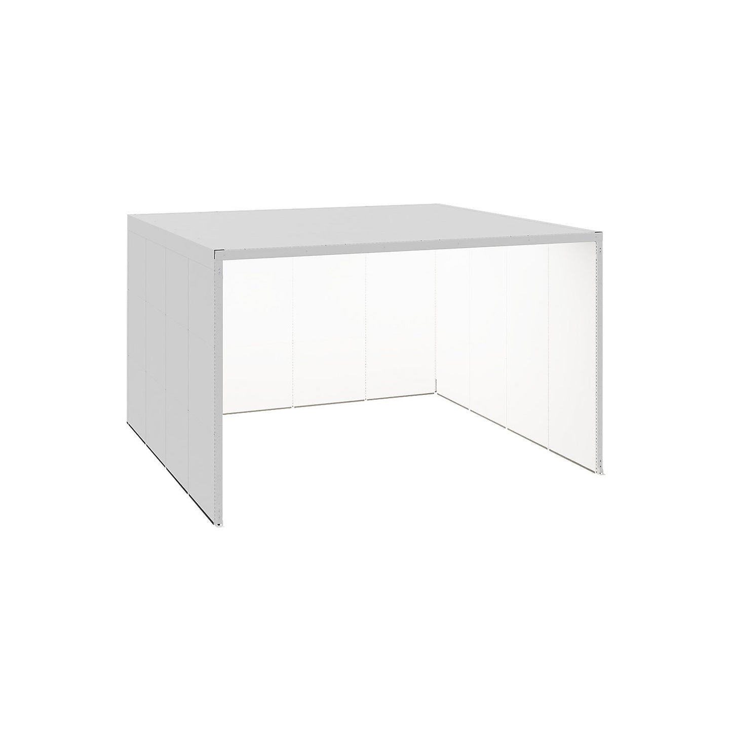 Open office cabin, office / industry, LxWxH 5230 x 4130 x 3110 mm.