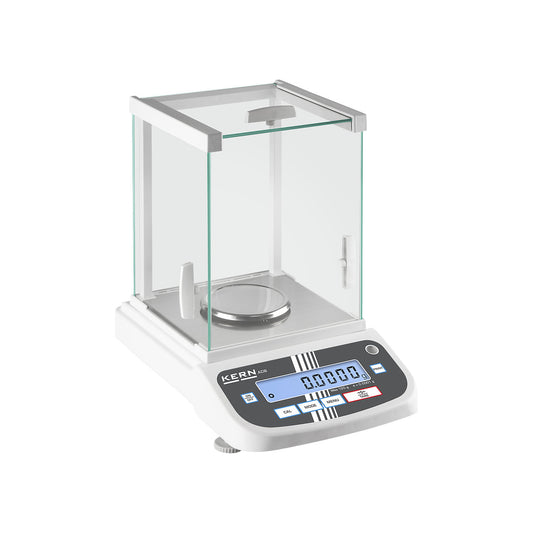 Analysis scales, weighing platform WxD 230 x 310 mm, max. weighing range 220 g.