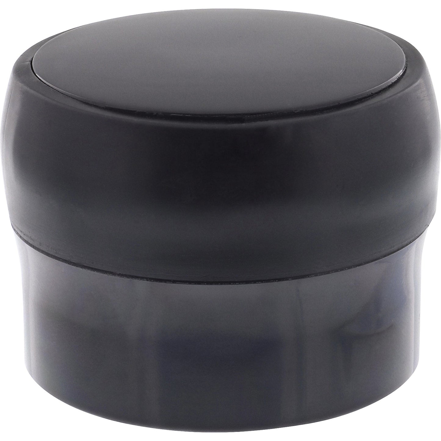 Floor mounted door stopper, Ø 40 mm, pack of 4, 30 mm, black.