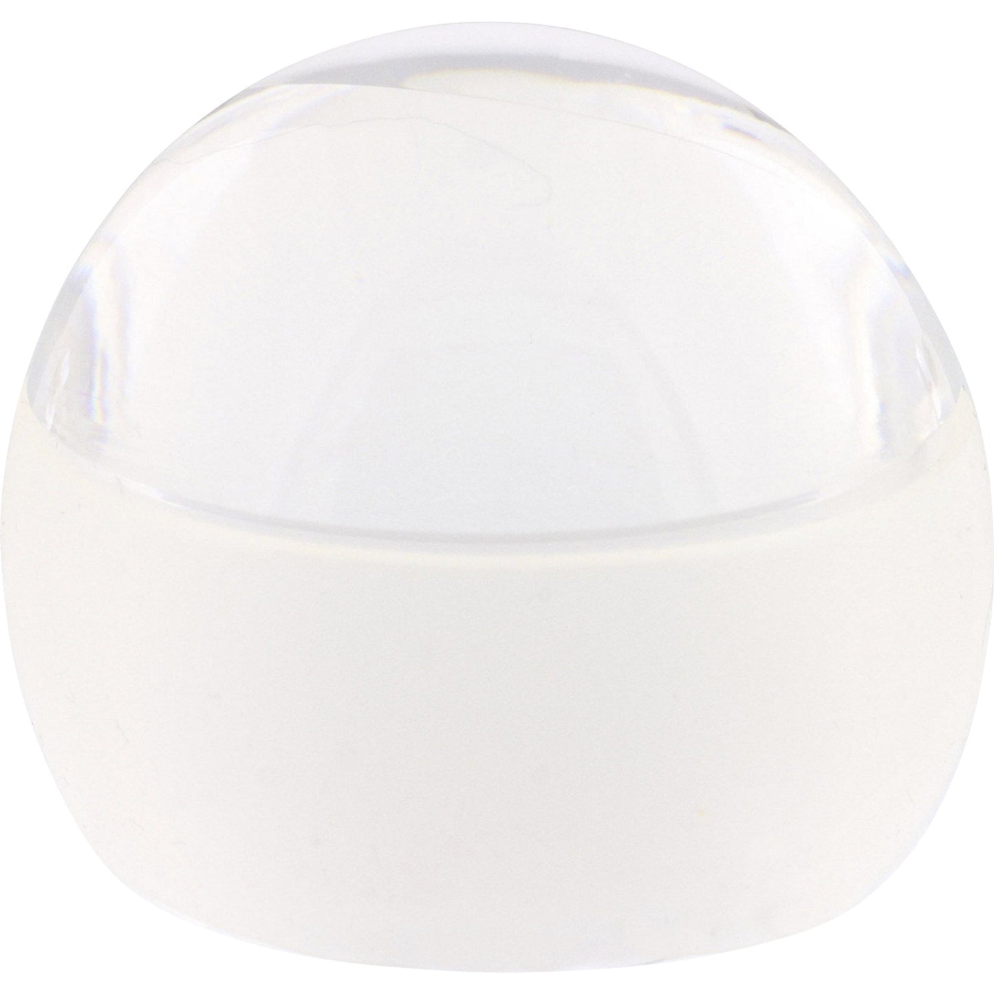 Floor mounted door stopper, 45 mm, pack of 4, 40 mm, transparent.