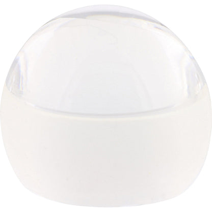 Floor mounted door stopper, 45 mm, pack of 4, 40 mm, transparent.
