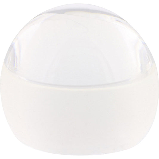 Floor mounted door stopper, 45 mm, pack of 4, 40 mm, transparent.