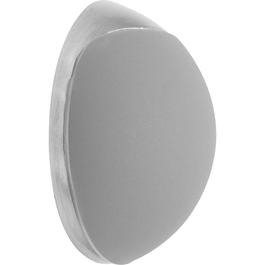 SOG WALL wall mounted door stopper, Ø 38 mm, pack of 2, 15 mm, silver/grey.