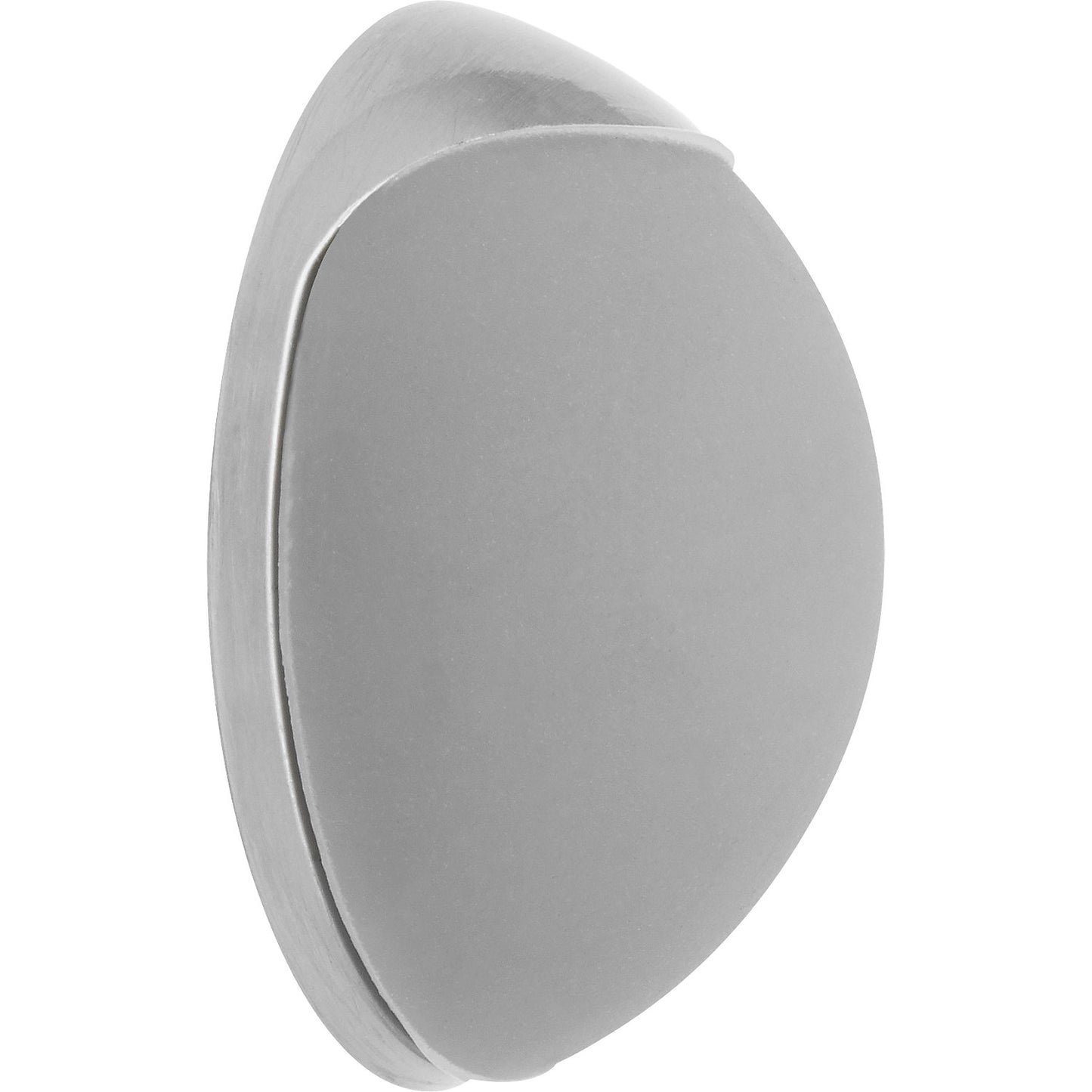 SOG WALL wall mounted door stopper, Ø 30 mm, pack of 2, 12 mm, silver/grey.