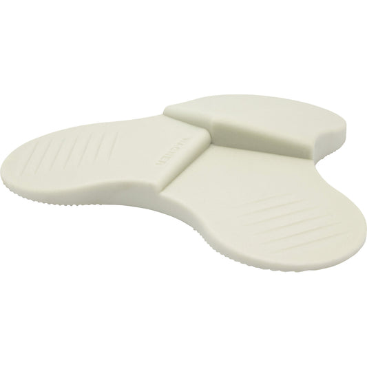 3STOP door wedge, Ø 108.5 mm, pack of 4, 20 mm, light grey.