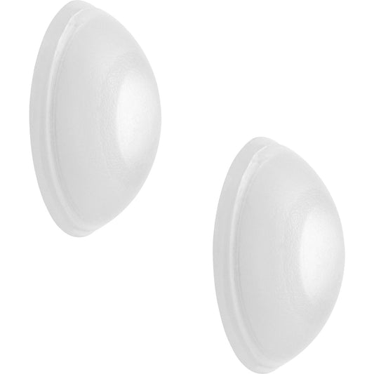 Wall buffer, pouch / card, Ø 30 mm, 10 items, height 10 mm, satin finish.