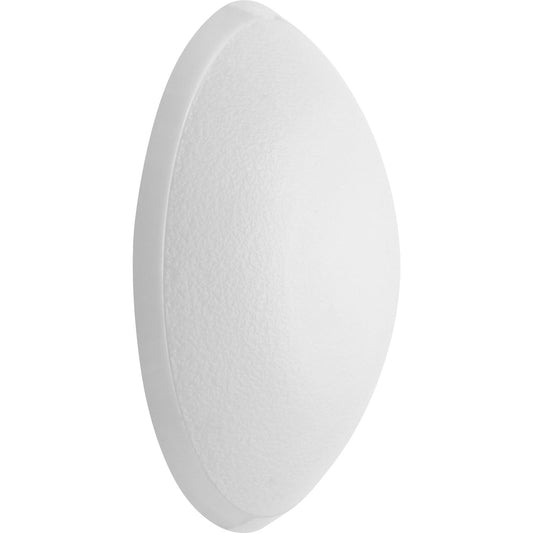 Wall buffer, pouch / card, Ø 60 mm, 5 items, height 15 mm, white.