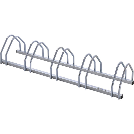 Bicycle rack, 5 parking spots, metal.