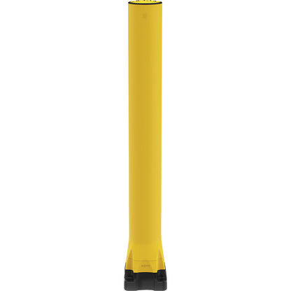 Monoplex crash protection bollard, polyurethane, yellow, HxØ 1135 x 130 mm.