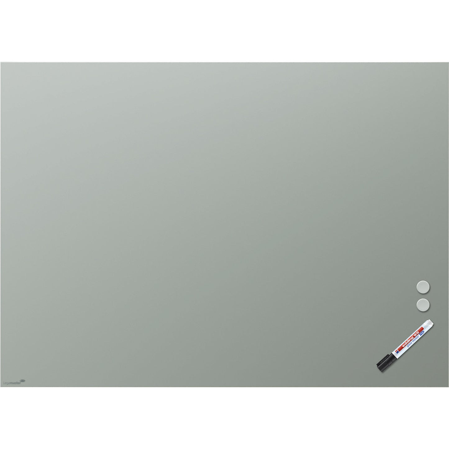 Matte glass board, safety glass, WxH 1200 x 900 mm, sage.
