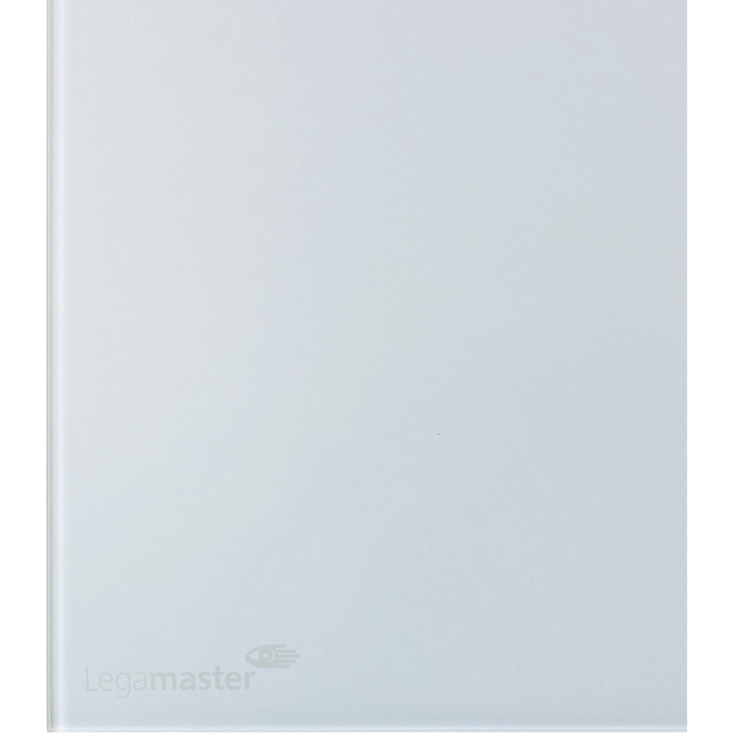 Matte glass board, safety glass, WxH 1500 x 1000 mm, pastel blue.