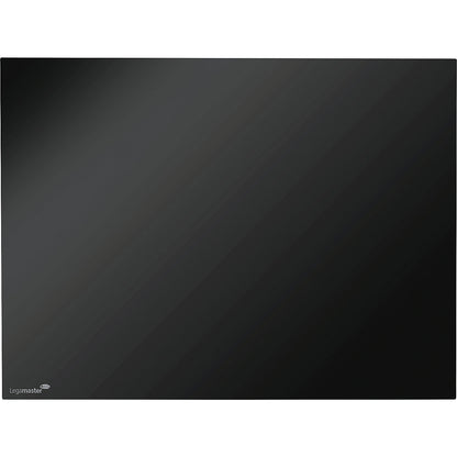 Glass board, safety glass, WxH 1200 x 900 mm, black.
