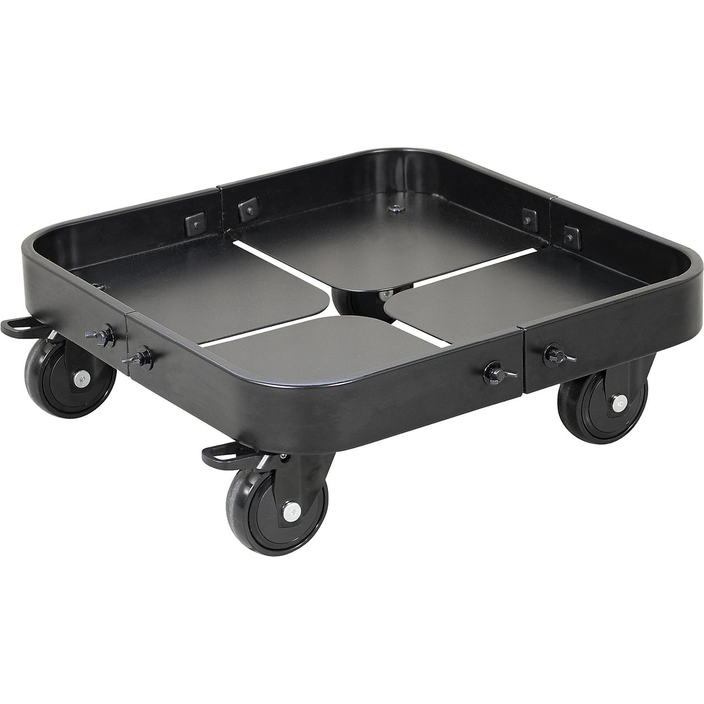 SUN CITY plant dolly, max. load 200 kg, steel, platform LxW 400 - 450 mm, platform height 140 mm.