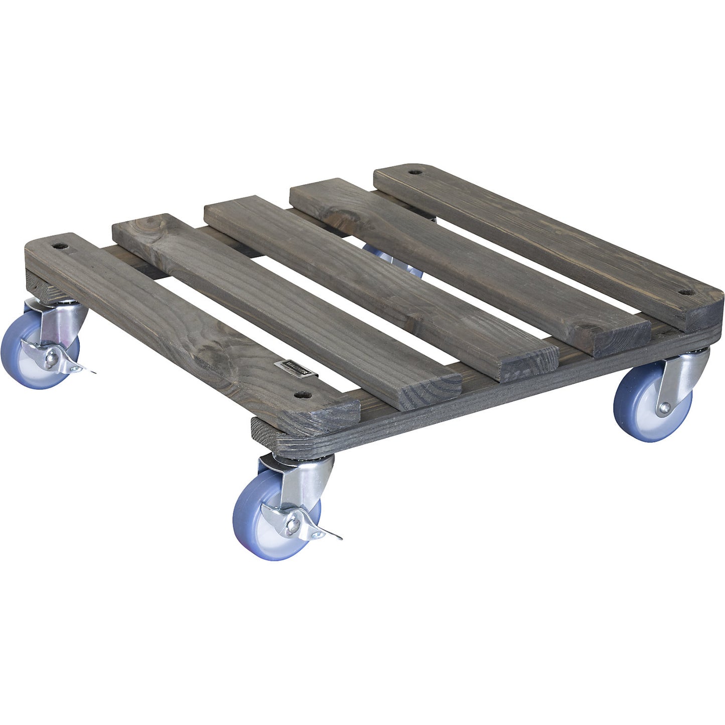 VINTAGE plant dolly, max. load 150 kg, LxW 400 x 400 mm, green grey.