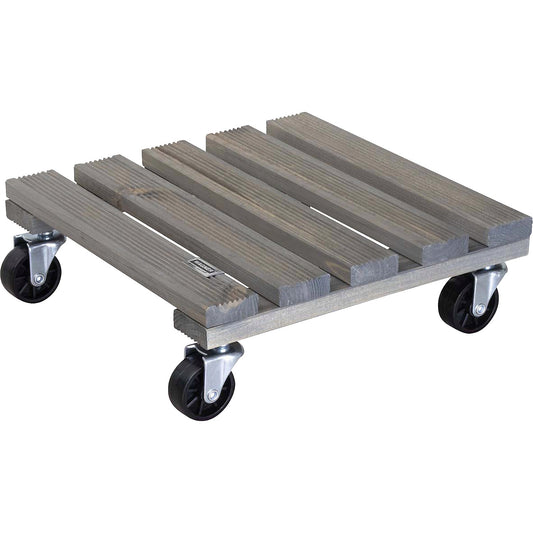 VINTAGE plant dolly, max. load 150 kg, pack of 2, LxW 290 x 290 mm, green grey.