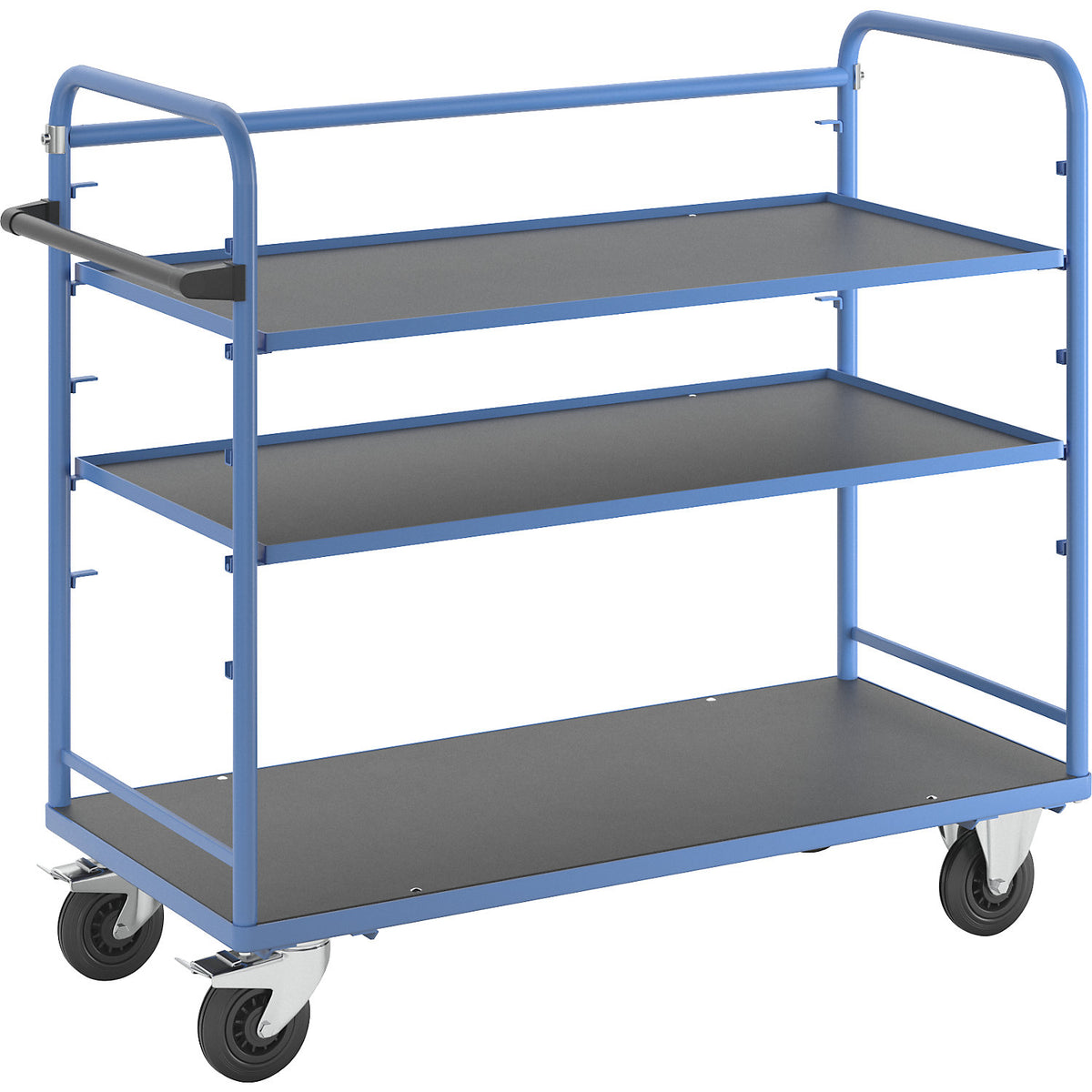 Shelf trolley, for 5 shelves, incl. 2 shelves.