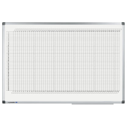 Premium yearly planner, 53 week planning, vertical division, WxH 900 x 600 mm.