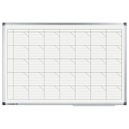 Premium universal planner, for 5 persons/objects, WxH 900 x 600 mm.