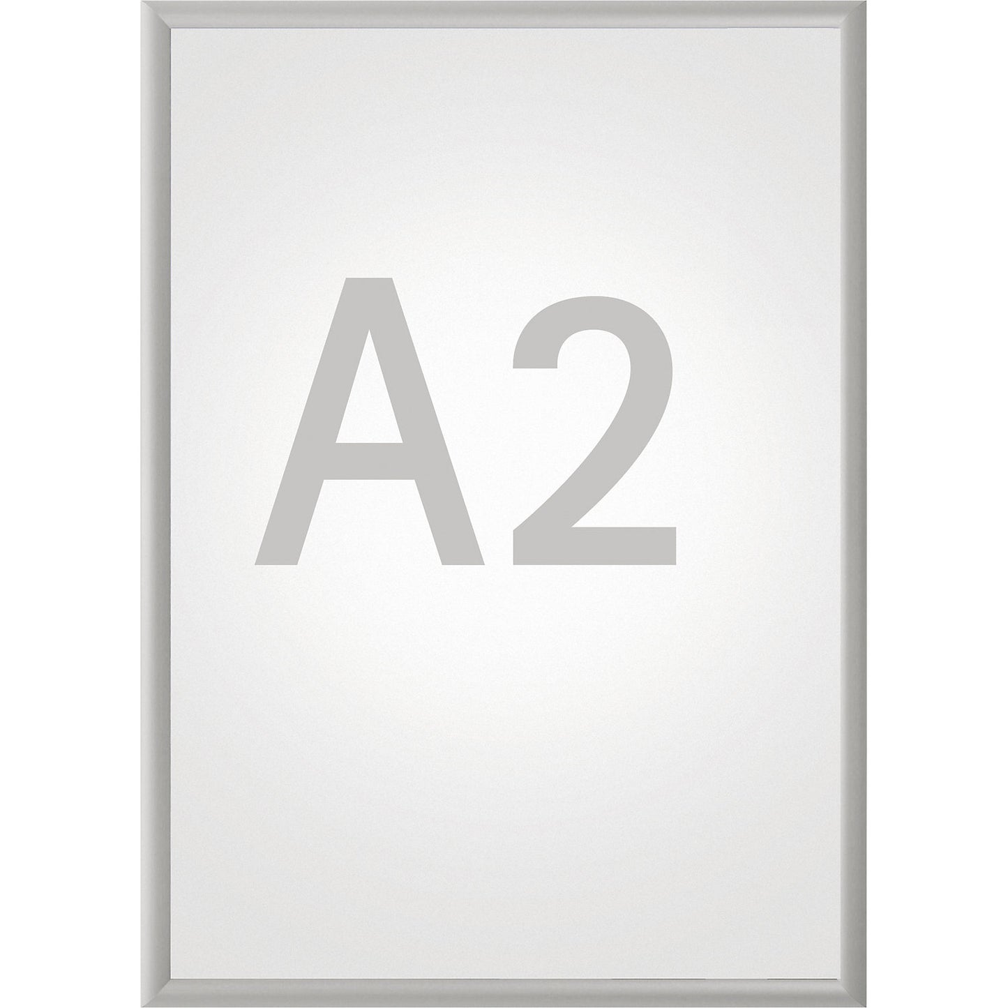 MAULstandard folding frame, silver, for A2.