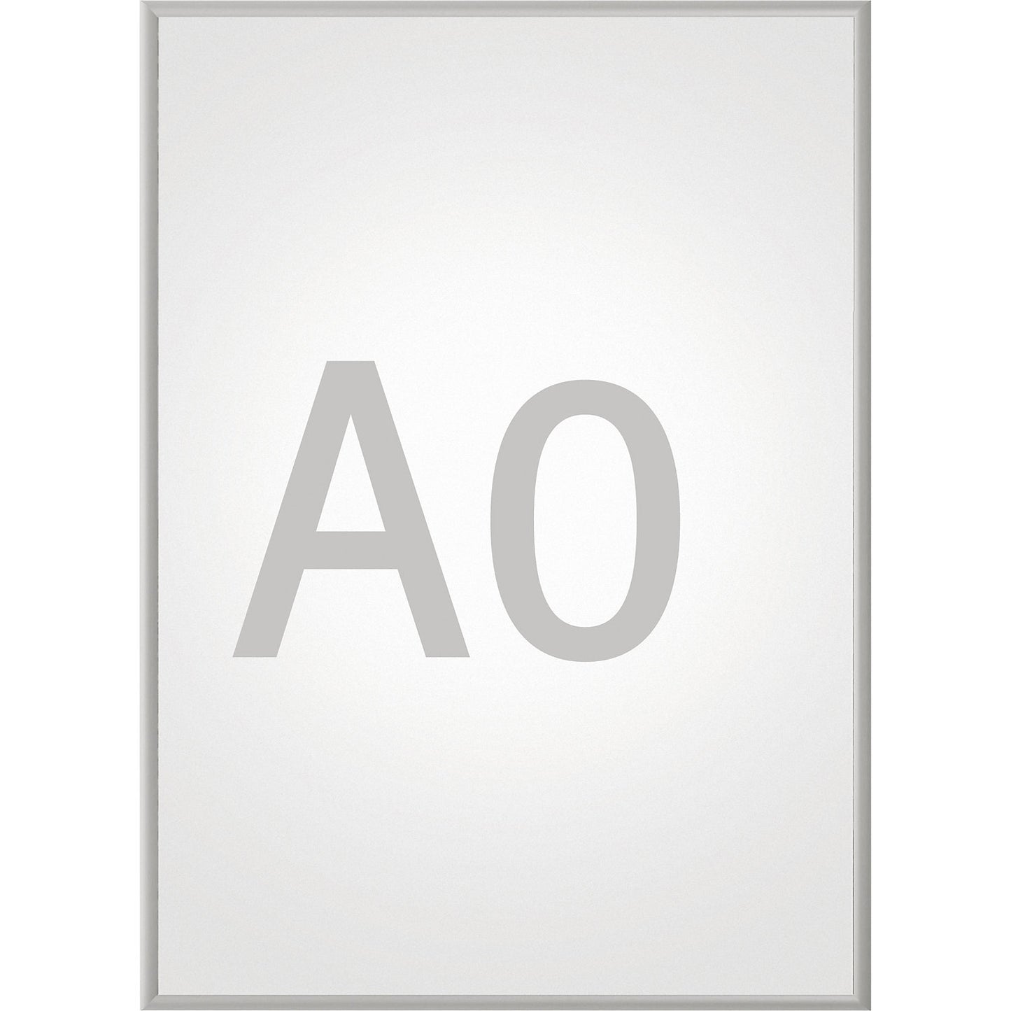 MAULstandard folding frame, silver, for A0.