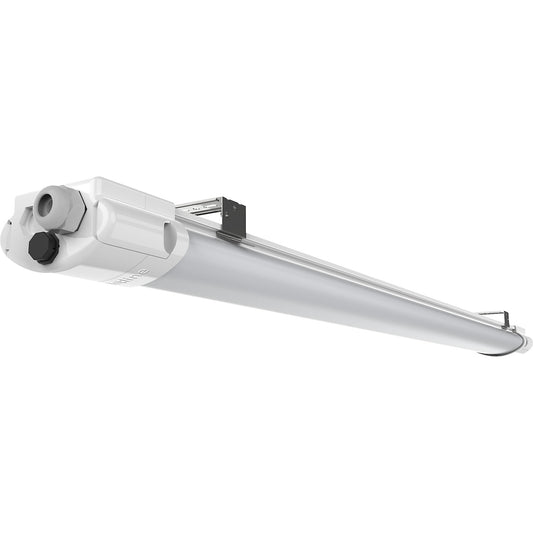 IndustryLUX FARO LED lamp for damp rooms, 3600 lm, 23 W, 5000 K, LxWxH 800 x 105 x 57 mm.