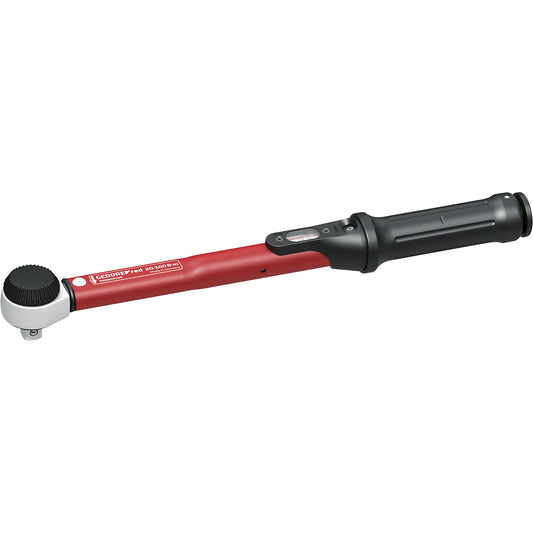 Torque wrench, 1/2'', 20-100 Nm, length 395 mm, with test certificate.