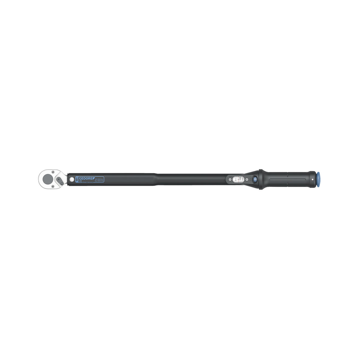 TORCOFLEX UK 1/2'' 60-300 Nm torque wrench, length 590 mm, with test certificate.