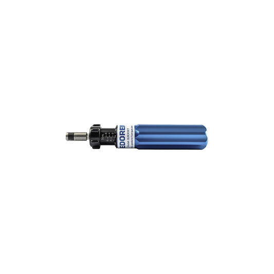QS 6 FH BLUE torque wrench, type S 1-6 Nm, length 184 mm, with test certificate.