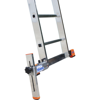 COMBI cross beam levelling adapter, aluminium, grey.